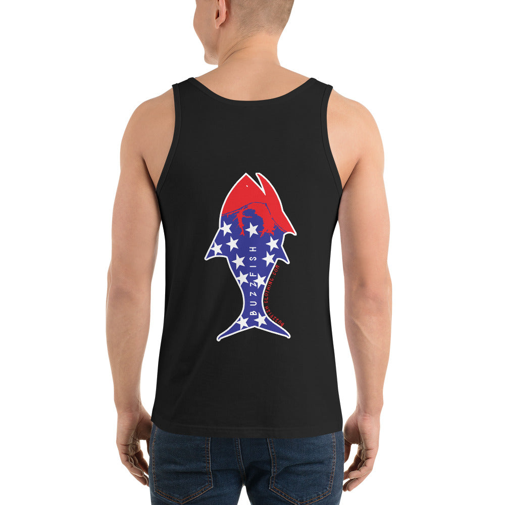 RWB and Stars tank top