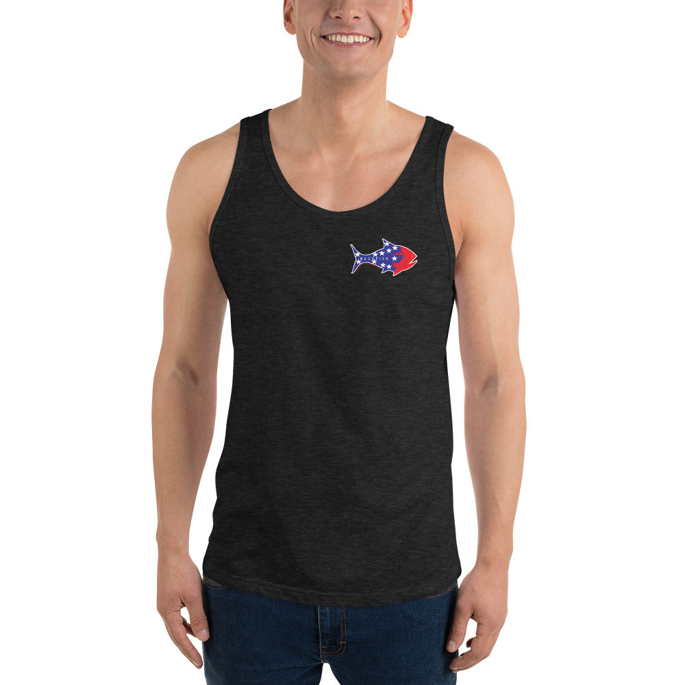 RWB and Stars tank top