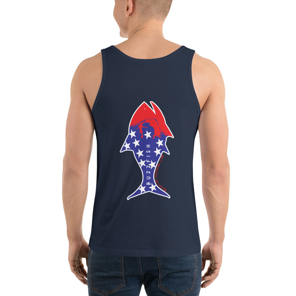 RWB and Stars tank top