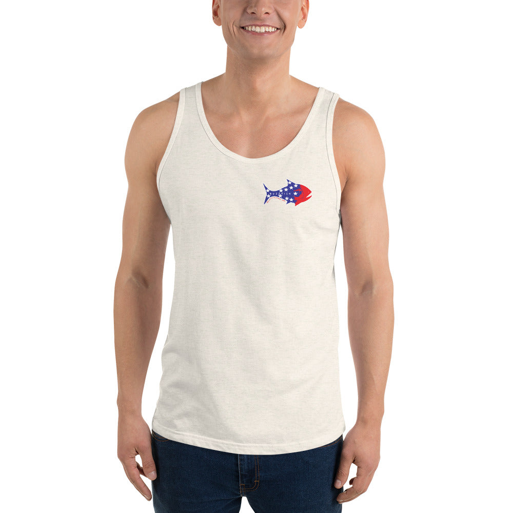 RWB and Stars tank top