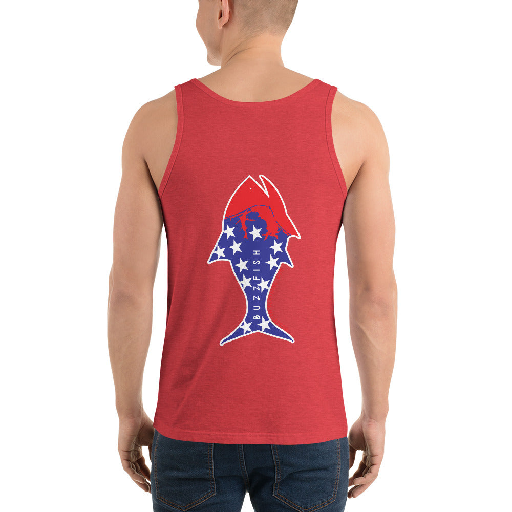 RWB and Stars tank top