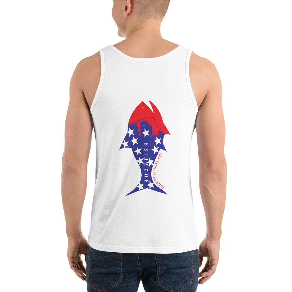 RWB and Stars tank top